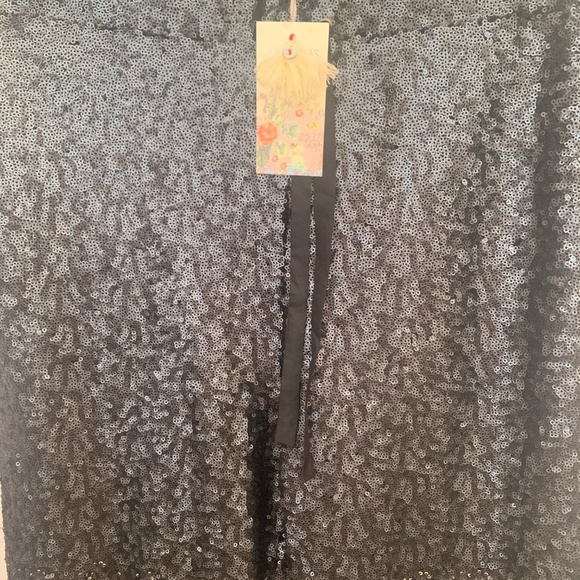 NWT Johnny Was sequin black ombre "Simona" jogger - XL - Picture 6 of 11